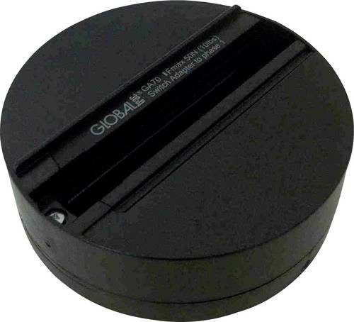 Nordic Aluminium Aufbausystem-Komponente GT-19121702 Montagehalterung aus Aluminium in Schwarz - Bild 1