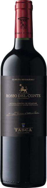 Tenuta Regaleali Rosso del Conte, Nero d'Avola Rotwein, Sizilien, 2019, trocken, 0,75 l - Bild 1