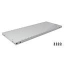 Schulte Lagertechnik Zusatz-Fachboden MULTIPlus 250 in Grau mit 4 Fachbodenträgern, B/T: 75 x 30 cm - Bild 1