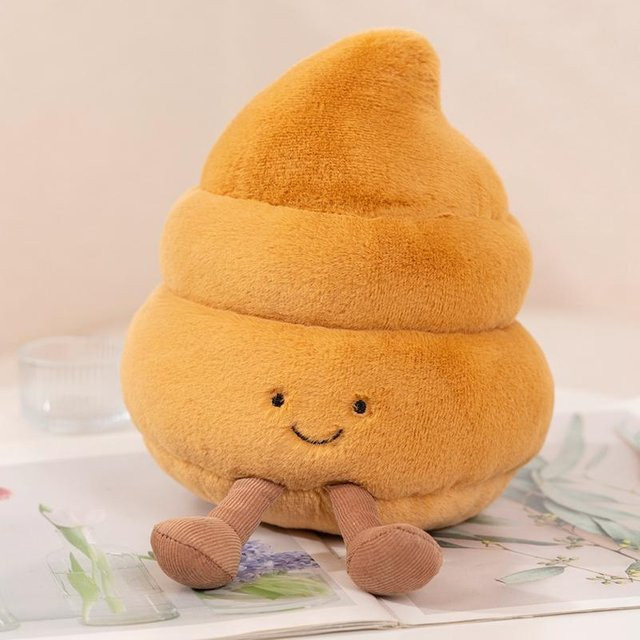 Yiran toy Toilettenpapier Kacke Pömpel, Plüschtier, ab 14 Jahren - Bild 1