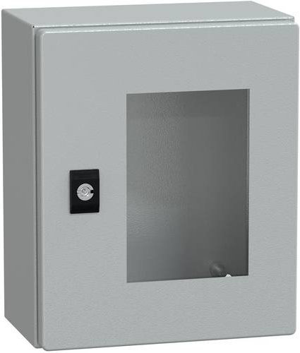 Schneider Electric Tür für Verteilungsschrank, Grau, Stahl - Bild 1
