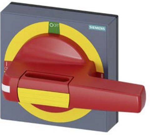 Siemens Handhabe in Rot und Gelb 8UD18412AE05 - Bild 1