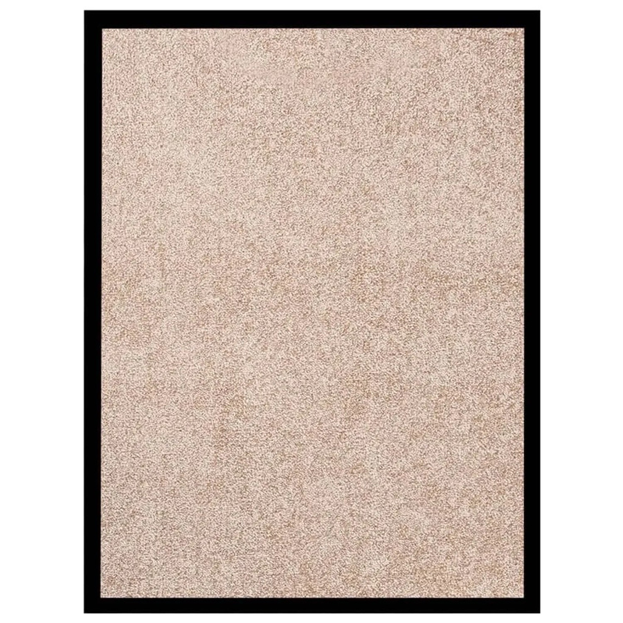 vidaXL Fußmatte Beige rutschfest B: 60 cm, T: 80 cm - Bild 2