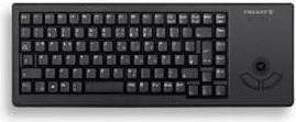 Cherry XS Trackball Tastatur mit Membran-Technologie USB Schwarz - Bild 1