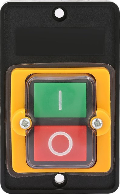 Qiilu Wasserdichter Ein-Aus-Druckschalter mit Stopp-Start-Funktion für Bohrmaschinen, 10A, Multicolour - Bild 1
