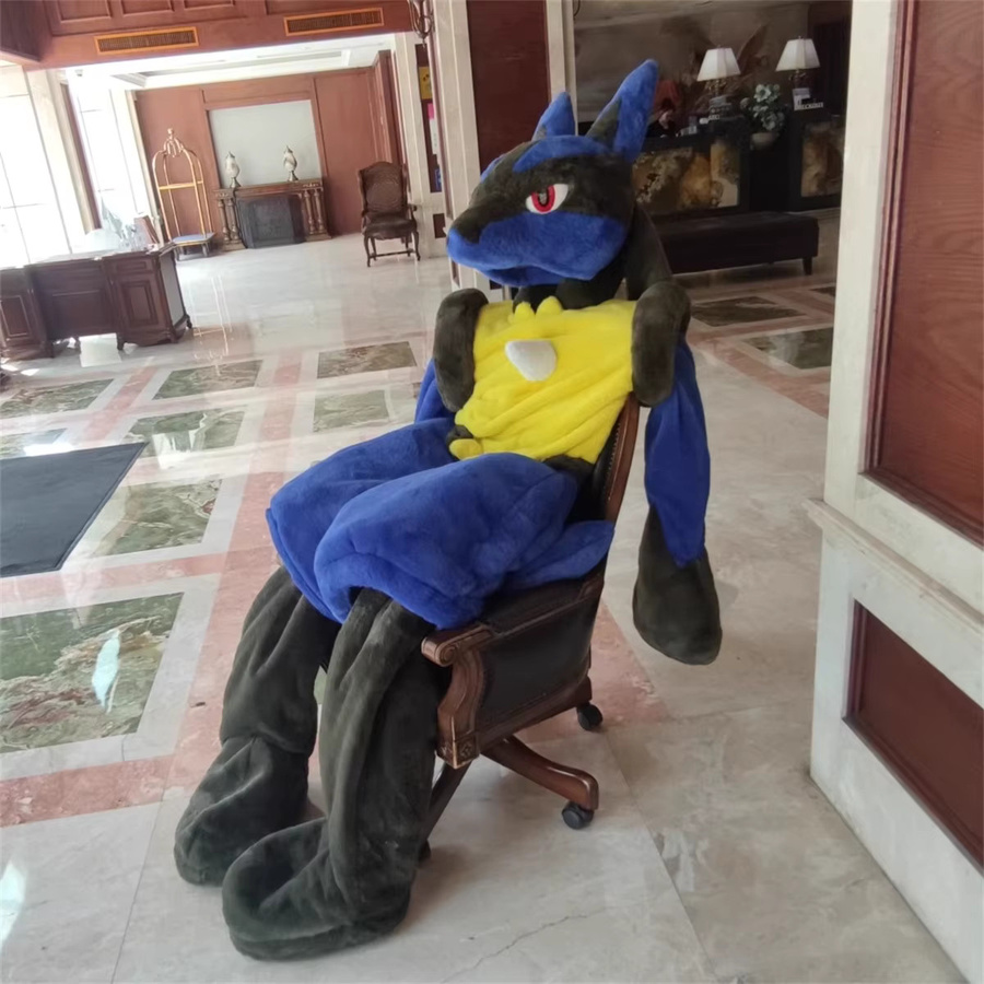 Aoger Pokémon Lucario Puppe, Plüsch, Blau - Bild 3