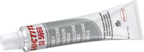 Loctite SI 5660 Silikon Herstellerfarbe Grau wasserdicht 40 ml - Bild 1