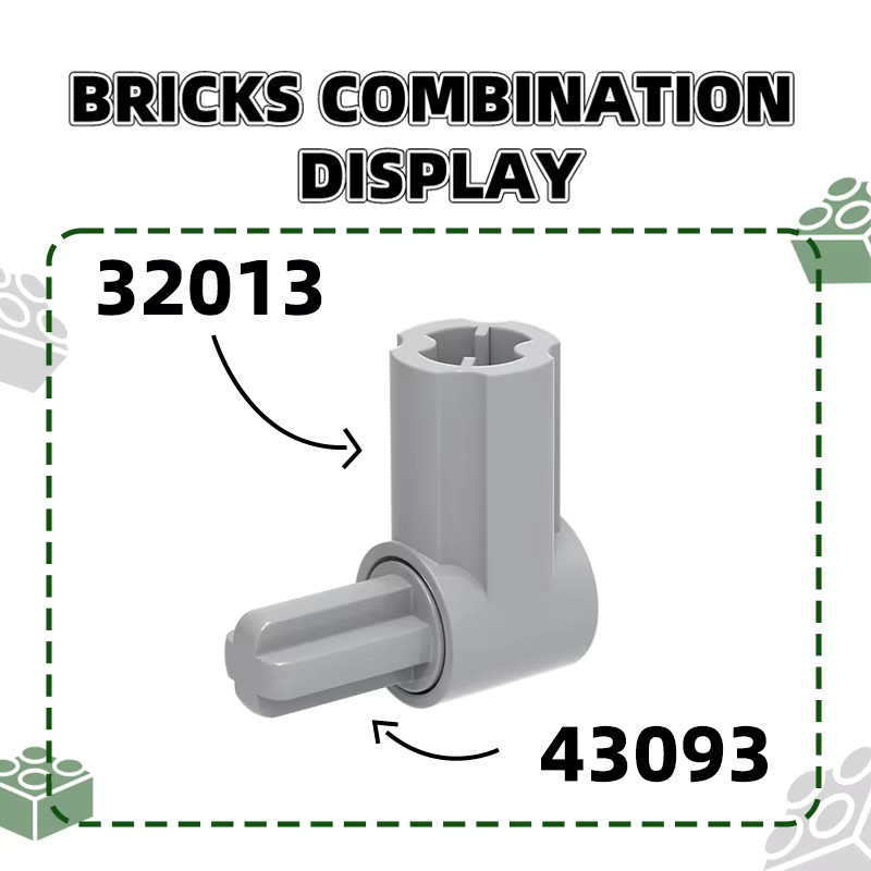 Wange Achs-und Stiftstecker Bausteine Zubehör, 256-teiliges Set, ab 6 Jahren - Bild 2