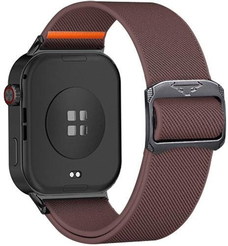 Smartwatch-Armband Nylon, grau, Unisex - Bild 1