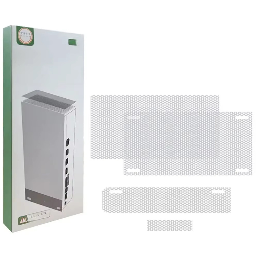 MIIQNUS Jack Stopper Kit Staubdichte Mesh Filter Abdeckung und Silikonstecker für Xbox Serie X/S in Weiß - Bild 3