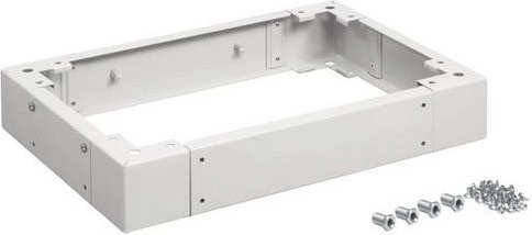 Hager FZ902SD Universeller Sockel für Anreih- und Standschränke IP54 SKII, Farbe Grau, B/T/H: 61,0 x 40,0 x 10,0 cm - Bild 1