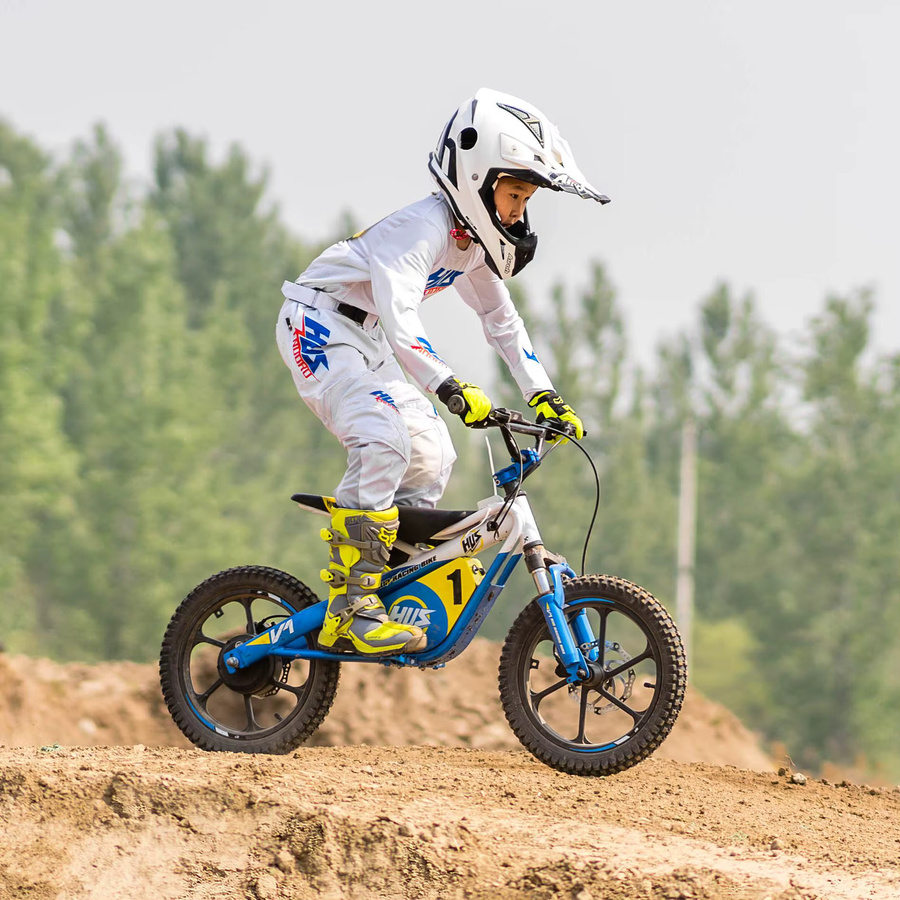 CNZKO Elektrisches Kinder-Rennrad, Kid Dirt Ebike, Off Road - Bild 3
