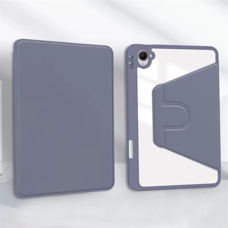 Xiaomi Redmi K Pad 2025 Schutzhülle mit 360-Grad-Abdeckung und Stifthalter, transparentes Acryl, Grau - Bild 5