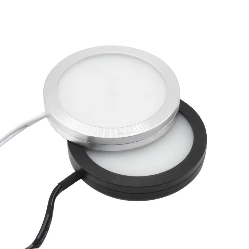 ANADnight Ultradünner LED Schrankstrahler 3W mit Schalter-Display und 3M-Aufkleber, White Shell, USB 5V Unterbauleuchte für den Innenbereich - Bild 2