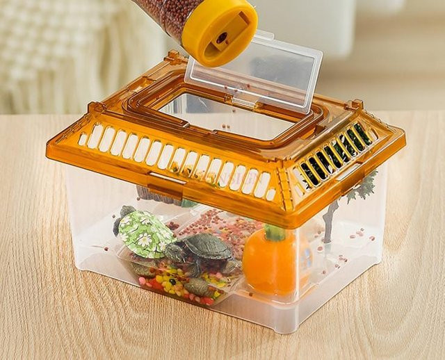 Binchi Outdoor Product Schildkrötenbecken mit Sonnentisch - Bild 1