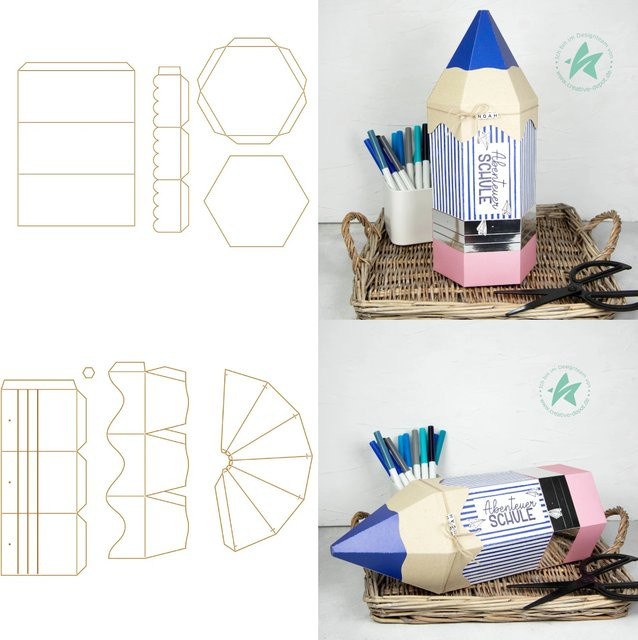 Sechseckige Metall-Stanzformen für Scrapbooking und DIY-Dekorationen - Bild 1