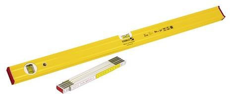 Stabila Wasserwaage Bonus Pack 20279 Gelb, Breite: 80 cm - Bild 1