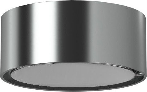 Top Light Puk Mini One LED Deckenleuchte in Chrom matt mit mattiertem Glas - Bild 1