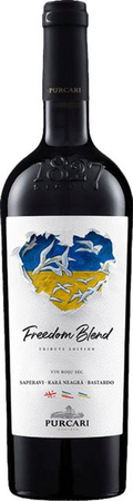 Chateau Purcari Freedom Blend Rotwein, Saperavi, 2023, Ștefan Vodă, trocken, 0,75 l
