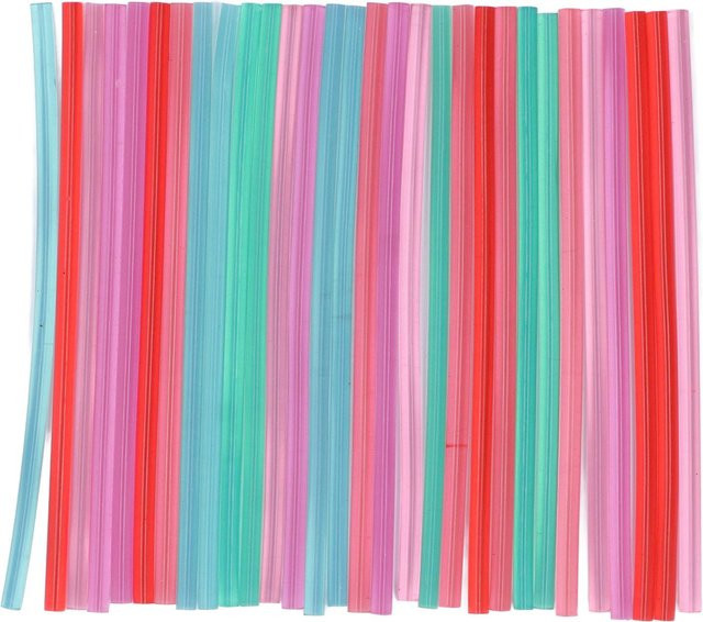30 Stück farbige Heißklebestifte von Kkmoon für Bastelarbeiten in Multicolour mit starker Haftung - Bild 1