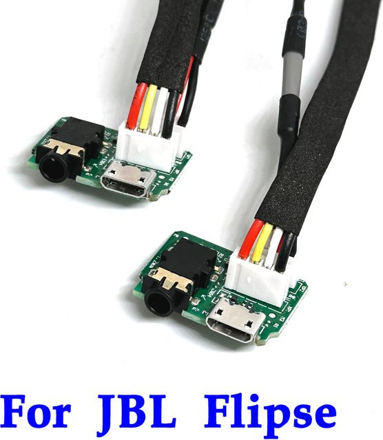 Micro-USB-Ladeanschluss und Stromversorgungsplatine mit Kabel für JBL Flipse Bluetooth-Lautsprecher - Bild 1