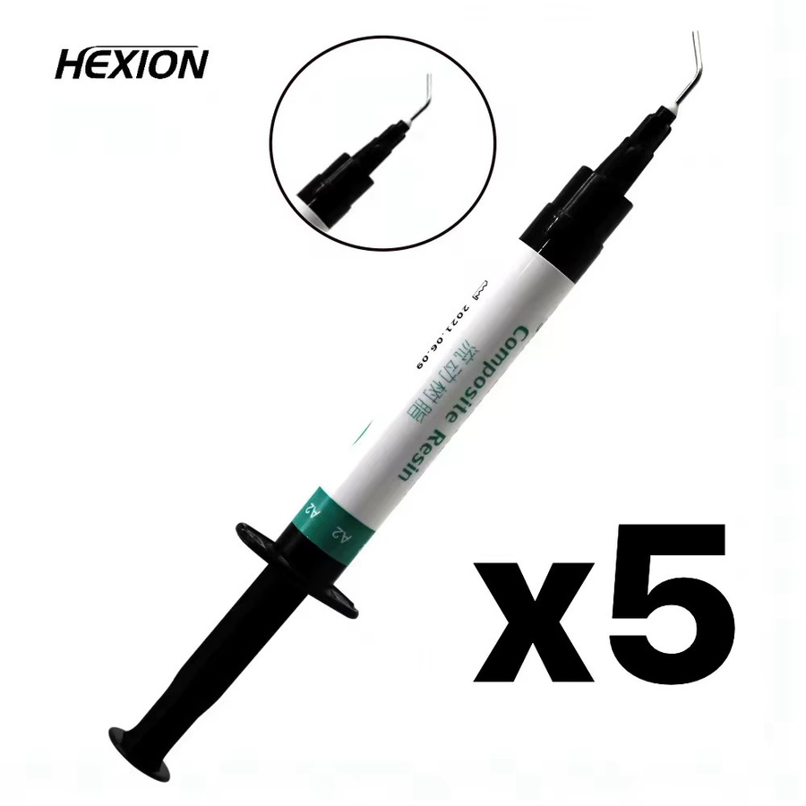 HEXION Dental-Harz Lichthärtendes Fließfähiges Komposit-Harz, 2,5g, 5 Stück - Bild 1