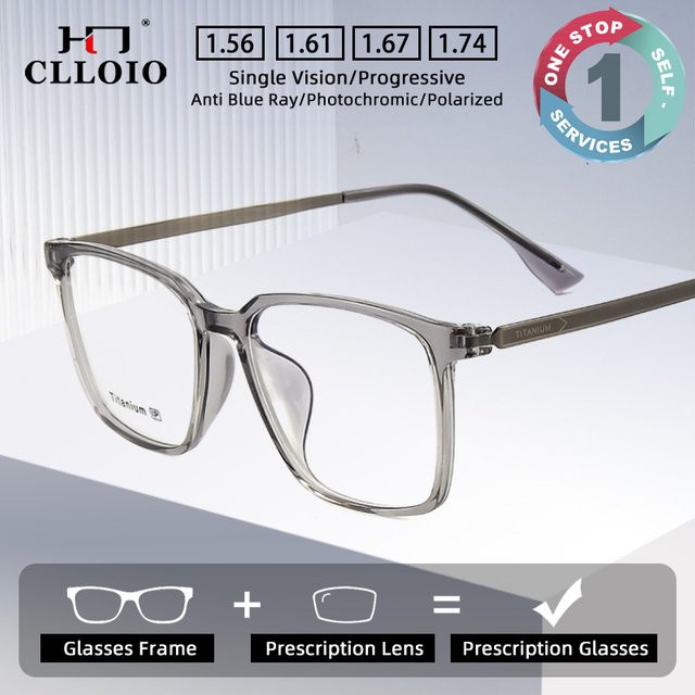 CLLOIO Lesebrille, Vollrand, Anti Blaues Licht - Bild 1