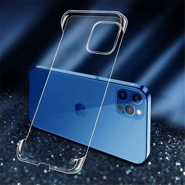 Yiran Matte Hartschalen-Handyhülle für iPhone 16 15 14 13 12 11 Pro Max Plus Mini, Rahmenlose Ultradünne Stoßfeste Abdeckung, Transparent - Bild 1
