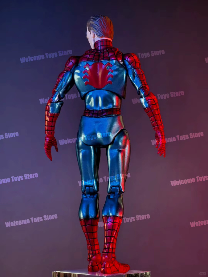 Bandai Mafex 075 Spiderman The Amazing Spider-Man Comic Version Actionfigur - Bild 2