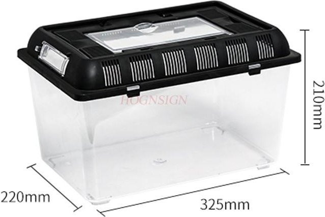 Binchi Outdoor Product Krabbeltier Zucht und Aufzuchtbox Acryl, Atmungsaktive Box - Bild 1