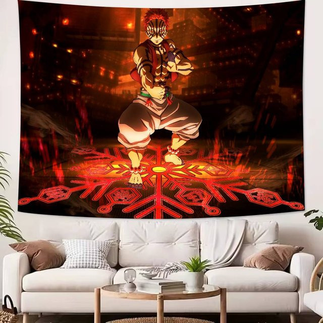 BaiTu Clothes Anime Demon Slayer Wandteppich in Multicolour, B/H: 50 x 90 cm - Bild 1