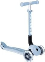 Globber Junior Foldable Lights Eco Scooter hellblau - Bild 1