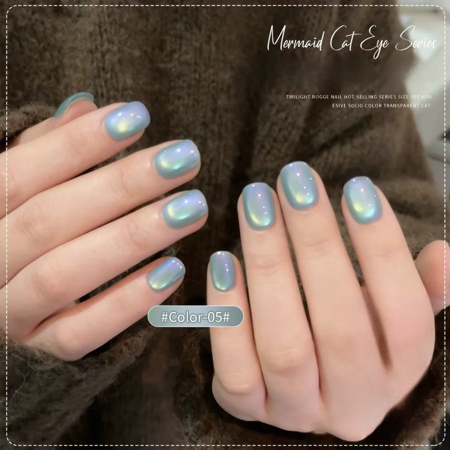 MN Gel-Nagellack, Lila, Schimmernd - Bild 3