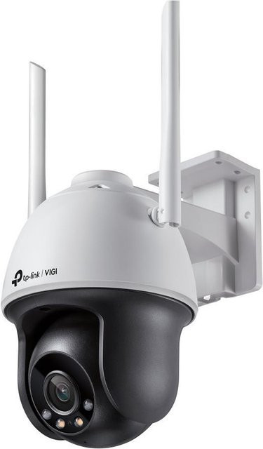 TP-Link VIGI C540-W(4mm) Full-Color Wi-Fi Pan/Tilt Netzwerk-Überwachungskamera mit 4MP Auflösung in Weiß und Schwarz - Bild 1