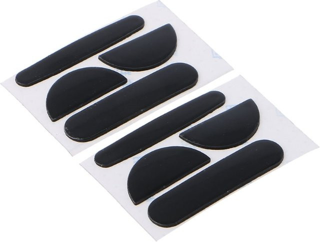 Logitech MX Master 3S Ersatz Mausfüße mit abgerundeten Kanten in Schwarz (2 Stück) - Bild 1