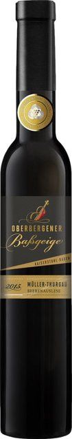 Oberbergener Baßgeige Müller-Thurgau Beerenauslese, Likörwein, Baden, 2018, edelsüß, 0,375 l - Bild 1