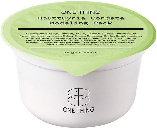 ONE THING Houttuynia Cordata Modellierpackung, 28g, Empfindliche Haut - Bild 1