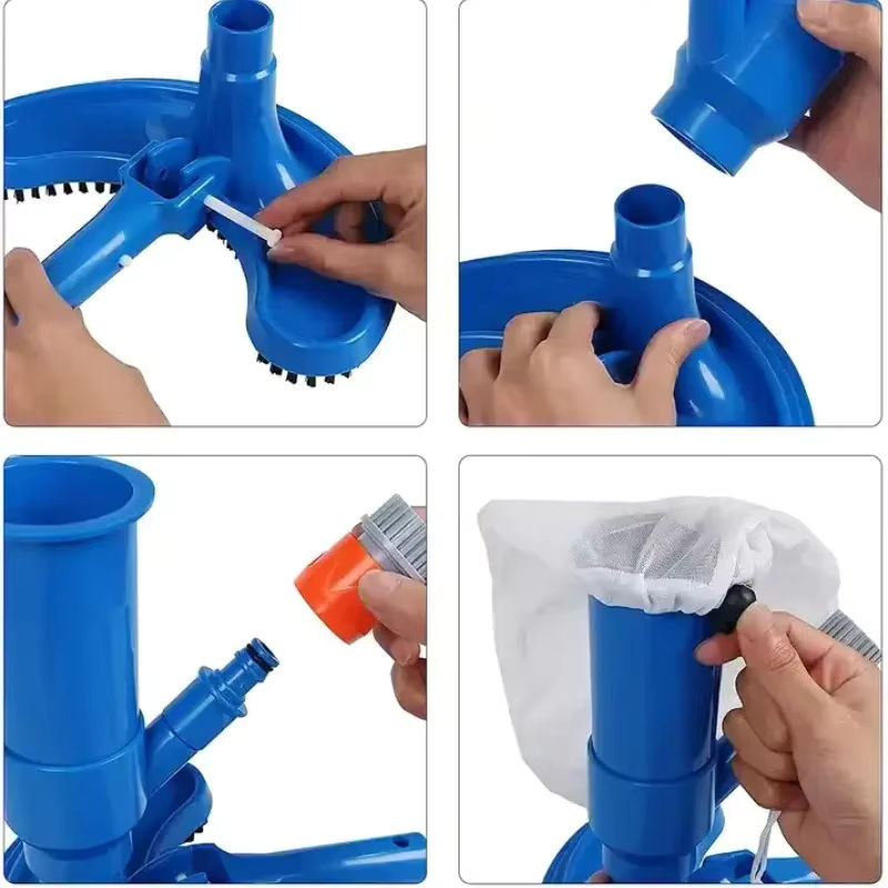 Unterwasser Pool Staubsauger und Schwimmbad Reinigungsmaschine in Blau - Bild 5