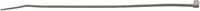 Fischer Kabelbinder aus Nylon in Schwarz und Transparent, B/T/H: 2,5 x 200 mm - Bild 1