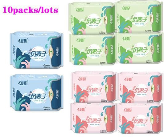 YiLan Anion Damenbinden, 10 Packungen, Bio-Slipeinlagen, White - Bild 1