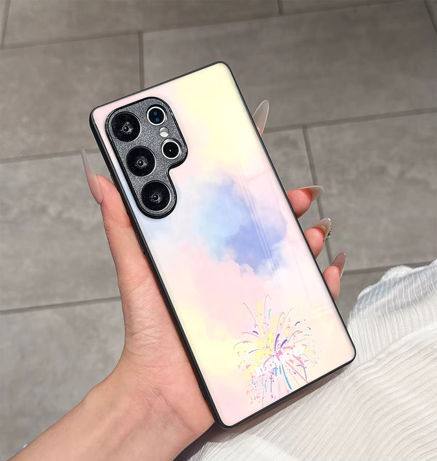 Maßgefertigte Schutzhülle für Samsung Galaxy Android Smartphones in Schwarz und Multicolour - Bild 5