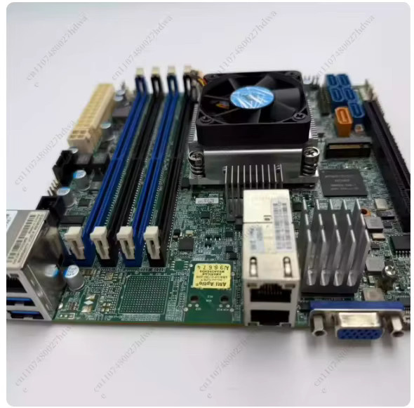 Supermicro X10SDV-4C-TLN2F Mainboard für NAS und ITX Server mit Dual Xeon D1521 und 2x 10 Gigabit Ports - Bild 3