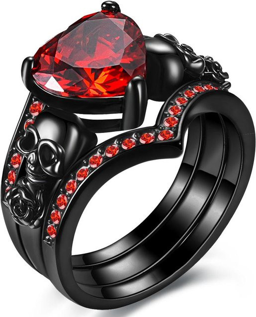 Lucky Star Jewelry Versprechensring, Roségold, Zirkonia, Unisex - Bild 1
