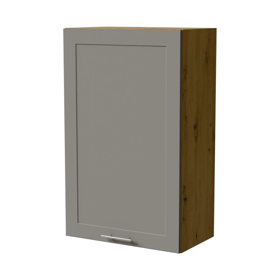 Feldmann-Wohnen Hängeschrank Oslo W4/60/1 in Eiche Artisan und Dust Grey Matt, B/T/H: 60 x 32,5 x 96 cm - Bild 2