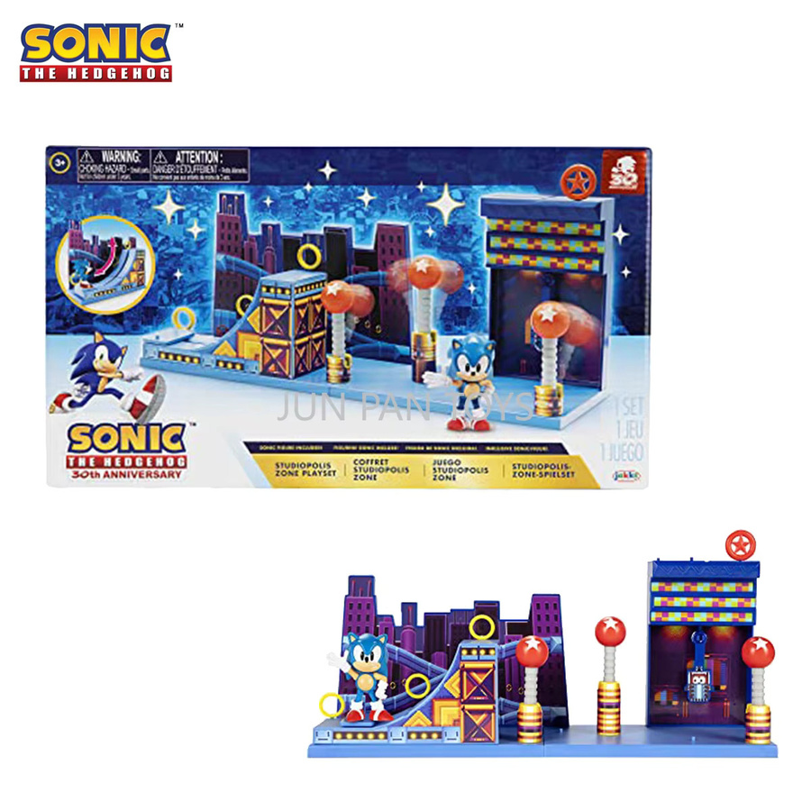 Sega Sonic The Hedgehog Chaos Emerald Power Ring Knuckles Miles Shadow Eggrobo Studiopolis Auto Sammlerfigur, ab 3 Jahre - Bild 3