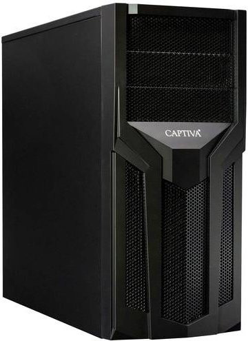 Captiva Workstation I74-689 Black Intel Core i7-12700K 64GB RAM 1TB SSD Windows 11 Pro - Bild 1