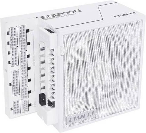 Lian Li EDGE GOLD 1200 PC Netzteil 1200W ATX 80 PLUS Gold in Weiß und Gold - Bild 1