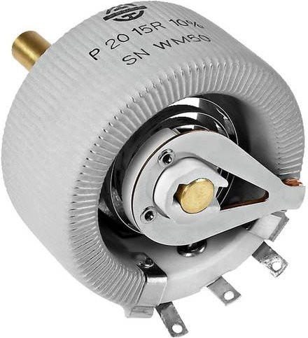Vishay P20 Draht-Potentiometer 10 Ohm 30W 10% Weiß - Bild 1