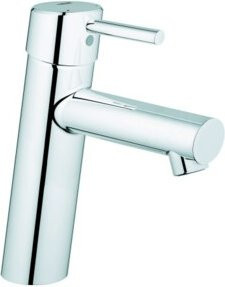 Grohe Waschtisch-Einhebelmischer Concetto in Chrom mit Pop-up-Abfluss und Temperaturbegrenzung - Bild 1