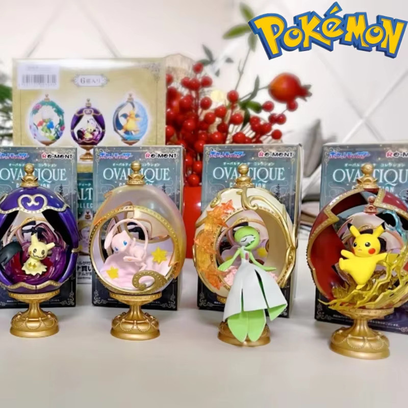 Re-Ment Pokémon Ovaltique Collection Pikachu Gardevoir Dragonite Roserade Mimikyu Mew, Figuren, ab 14 Jahren - Bild 2